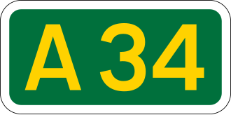 A34 road
